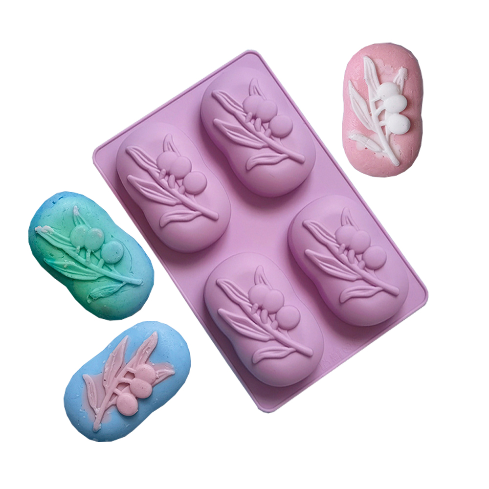 Soap Making Diy Kit - Molde de sabão de silicone oval,