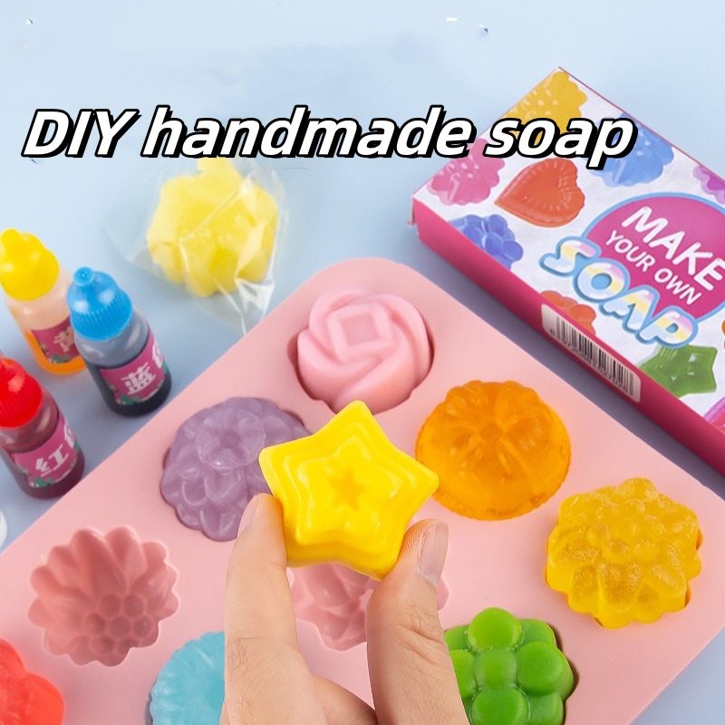 Soap Making Diy Kit - DIY Handmade Crystal Soap Making Kit,