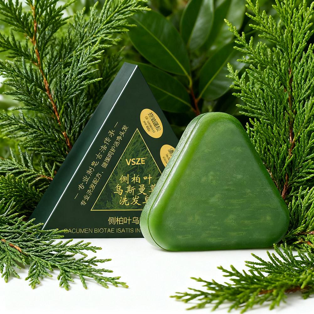 Castor Oil Soap - Usman grama & platycladus shampoo barra