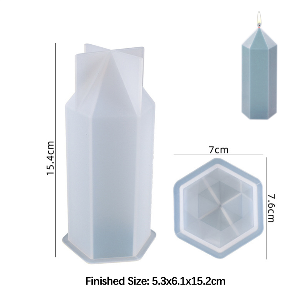 Silicone Coluna Hexagonal Mold - Soap Making Diy Kit avaliação e preço