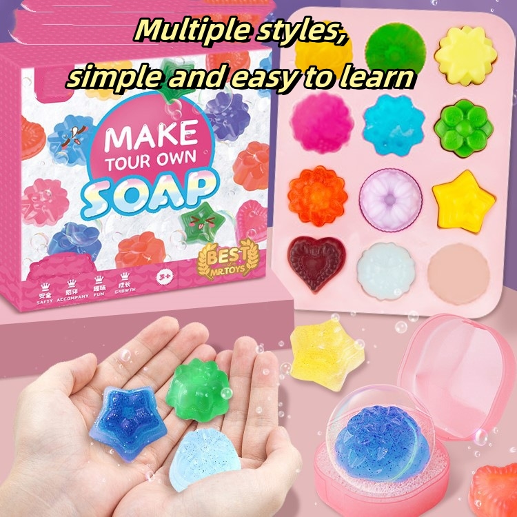 DIY Handmade Crystal Soap Maki - Soap Making Diy Kit avaliação e preço