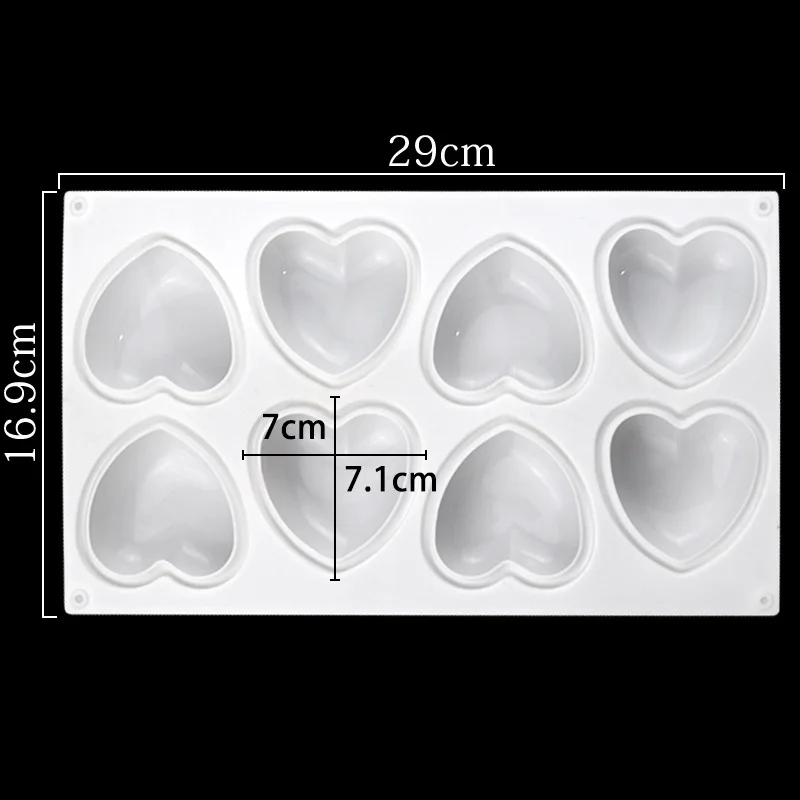 Amor coração silicone sabão mo - Soap Making Diy Kit avaliação e preço