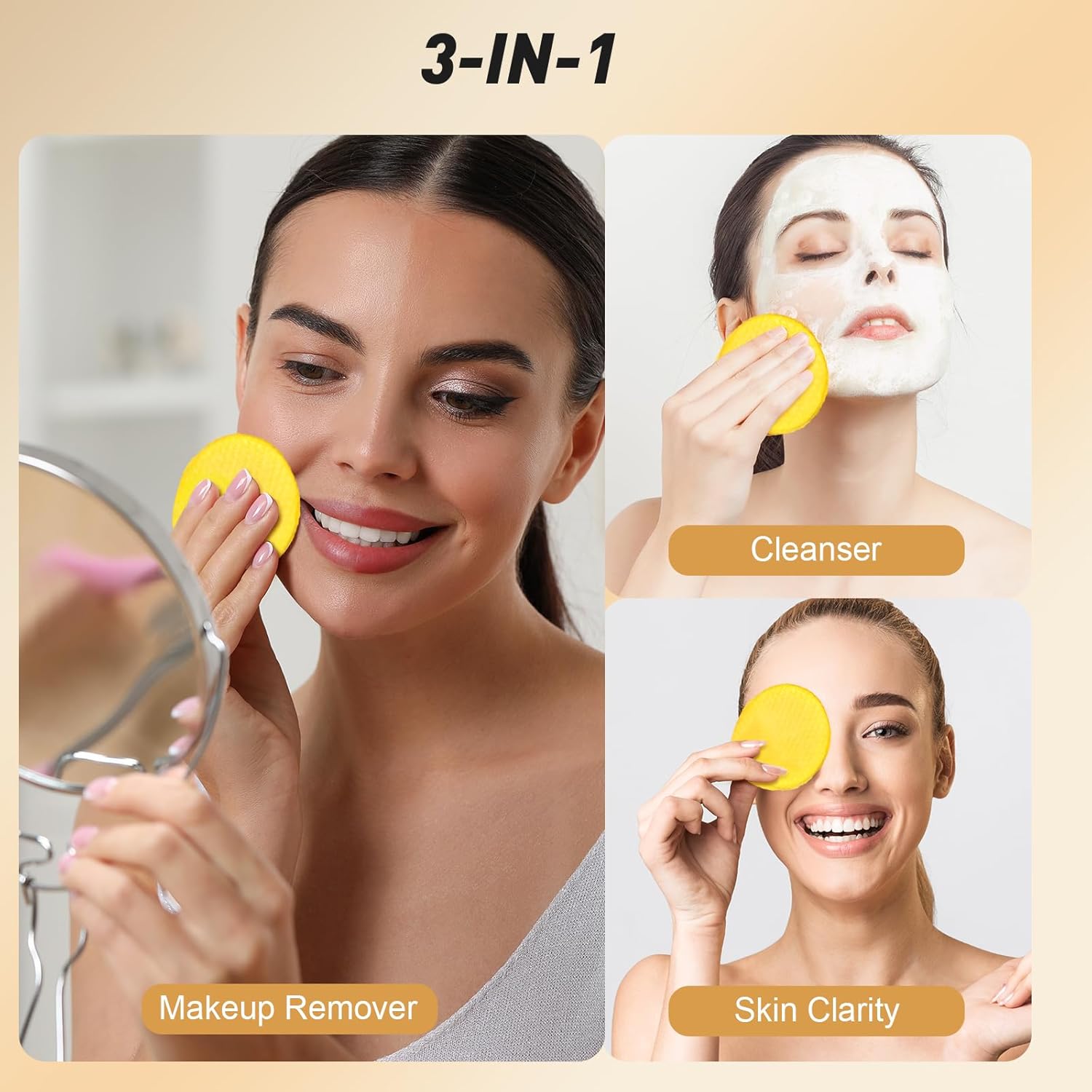 Açafrão ácido limpeza almofada - Castor Oil Soap avaliação e preço