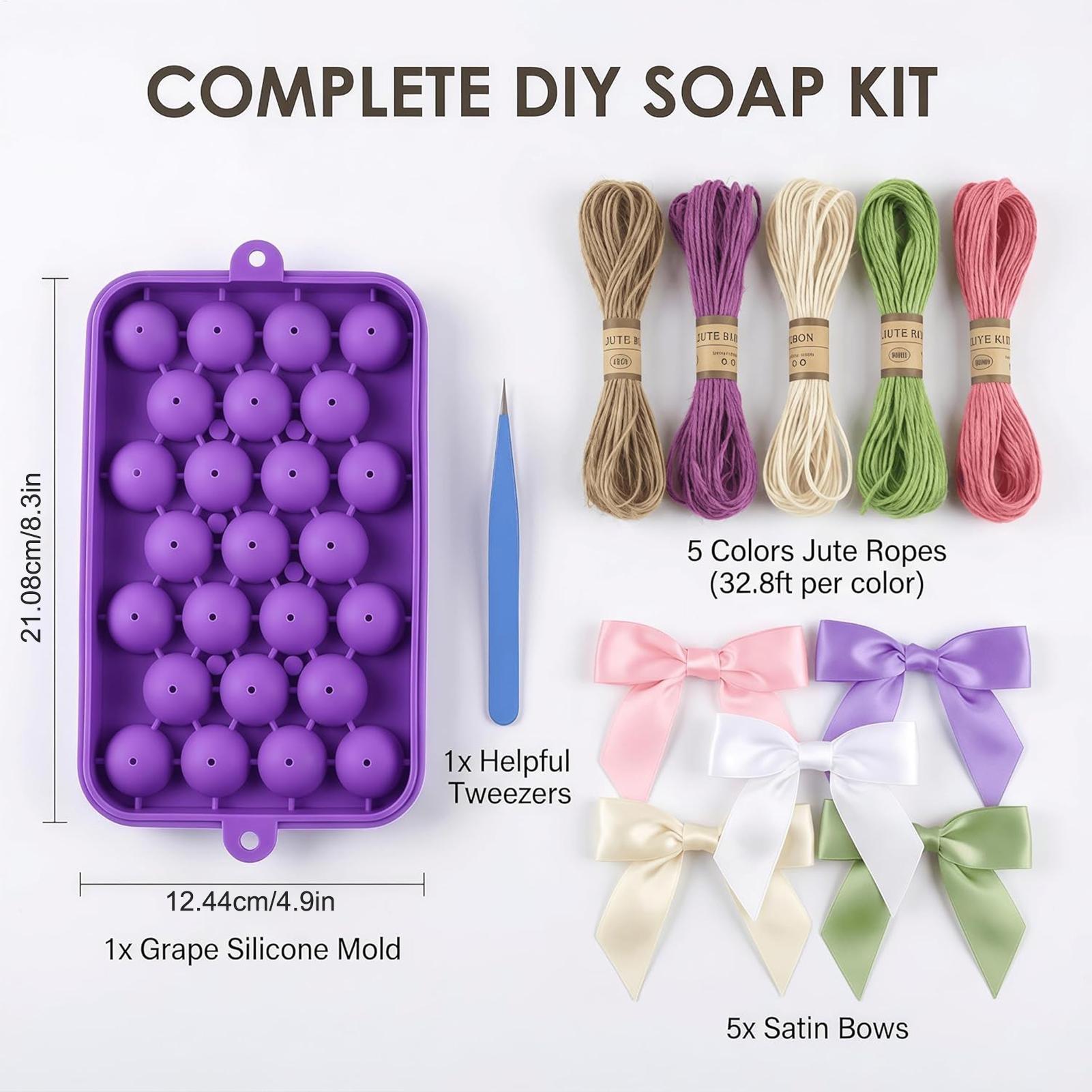 Molde de Sabonete em Formato d - Soap Making Diy Kit avaliação e preço