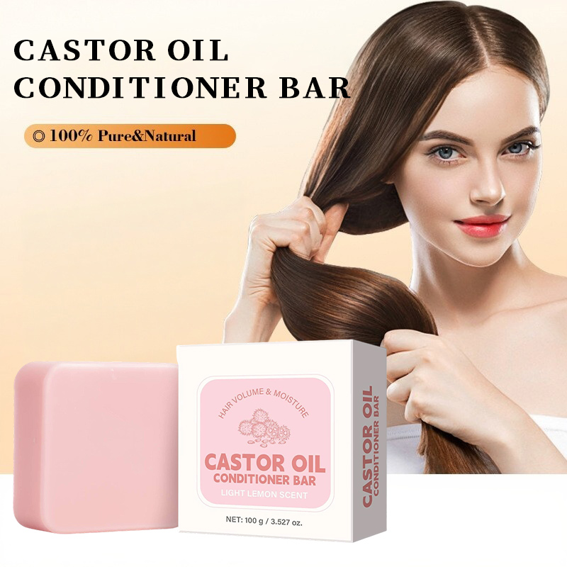 Barra de sabão condicionador d - Castor Oil Soap avaliação e preço