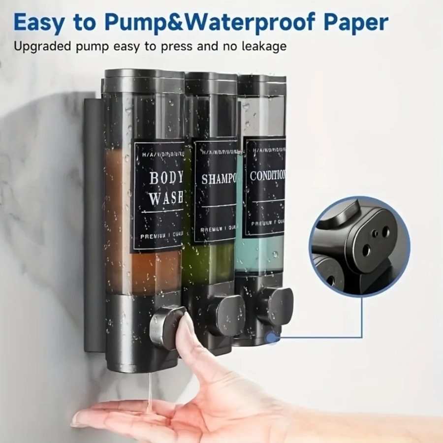 Dispensador Triplo de Parede p - Soap Making Diy Kit avaliação e preço